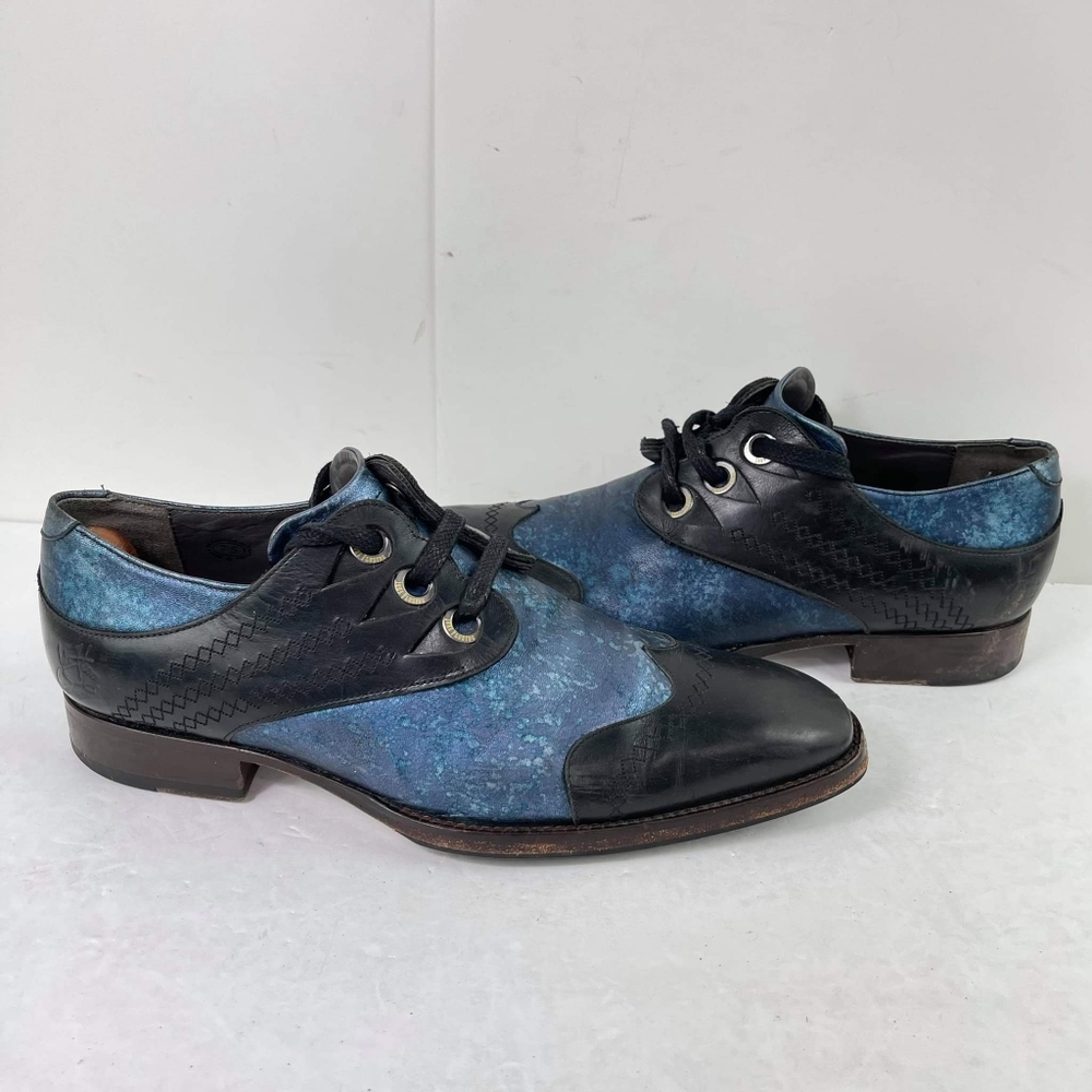 John fluevog MAGOO CAVALIER US 9.5 Oxford SCALLOPE